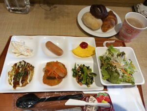 ホテルの朝食