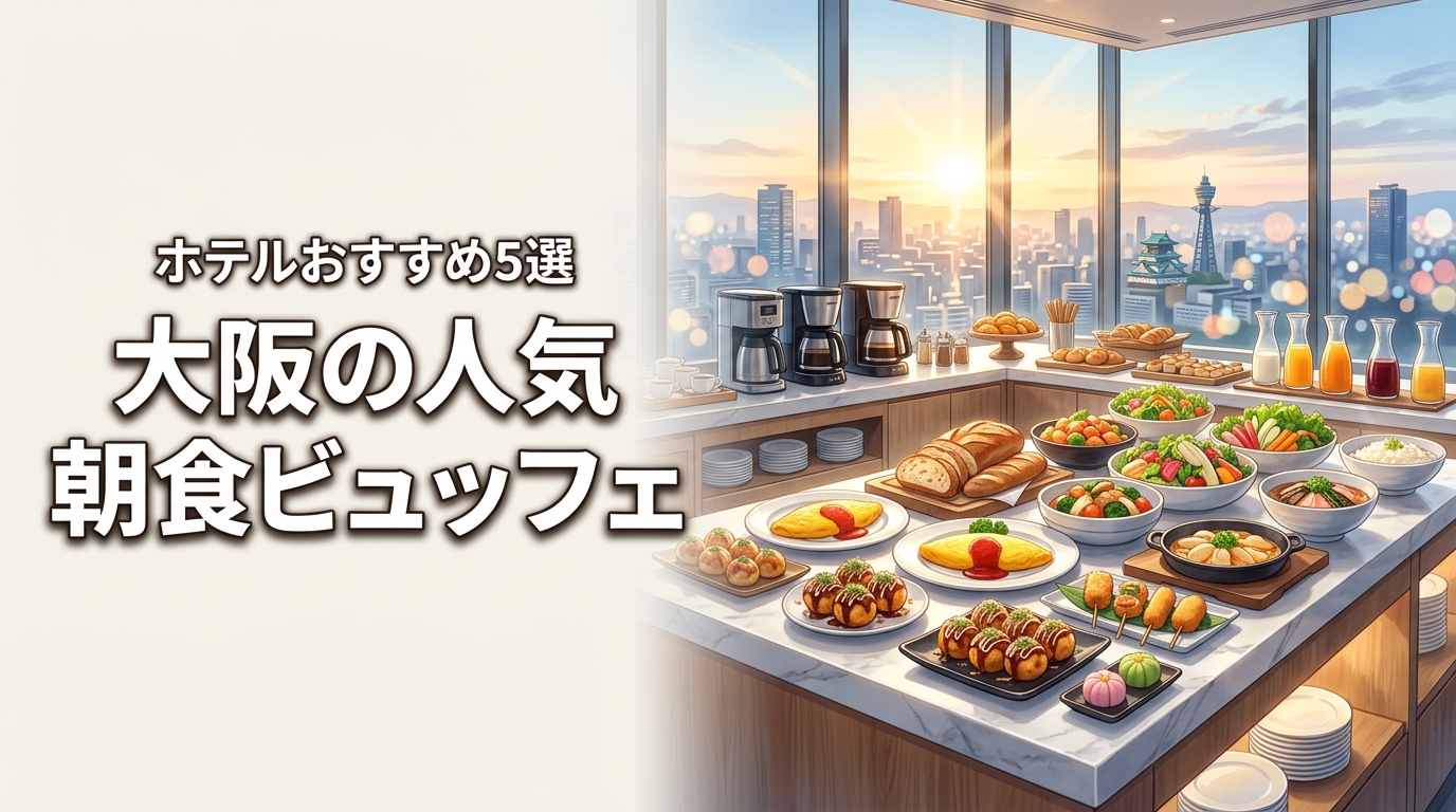 大阪 のホテル でモーニング ビュッフェ が人気なのは？おすすめ5選を紹介！