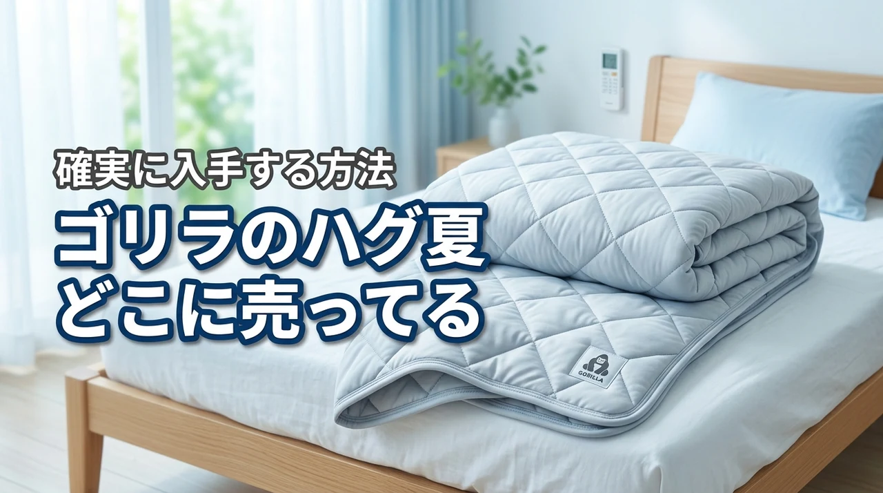 ゴリラのハグ夏はどこに売ってるの？売り切れ前に店舗や通販で確実に入手する方法
