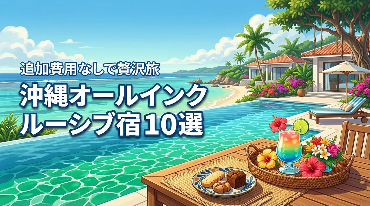 【決定版】沖縄のオールインクルーシブ宿おすすめ10選！追加費用なしで贅沢旅を満喫